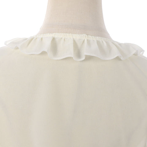 2025 New European and American Lolita Fashion Shawl Sunscreen Cardigan Long Sleeve Chiffon Capelet Versatile - Coscosmos