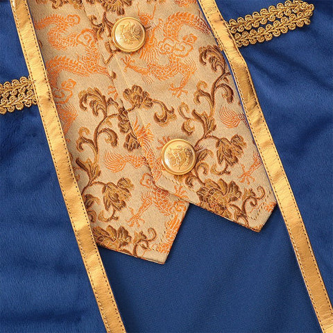 2025 New European and American Medieval Gothic Prince Tailcoat Costume - Coscosmos