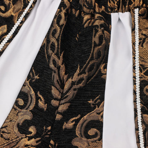 2025 New European and American Men's Suit Vest Medieval Gilded Formal Renaissance Vest Suit - Coscosmos