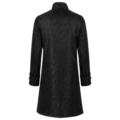 2025 New European Medieval Men's Long Coat Renaissance Performance Costume - Coscosmos