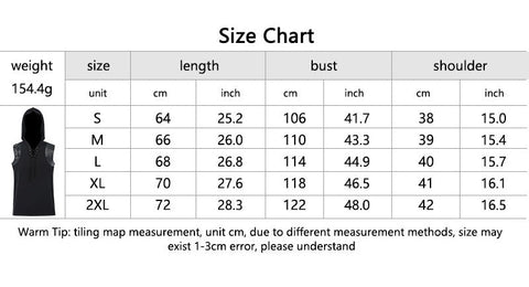 2025 New Medieval Punk Rock Men's Fashion Sleeveless Hooded Lace - up Vest - Coscosmos