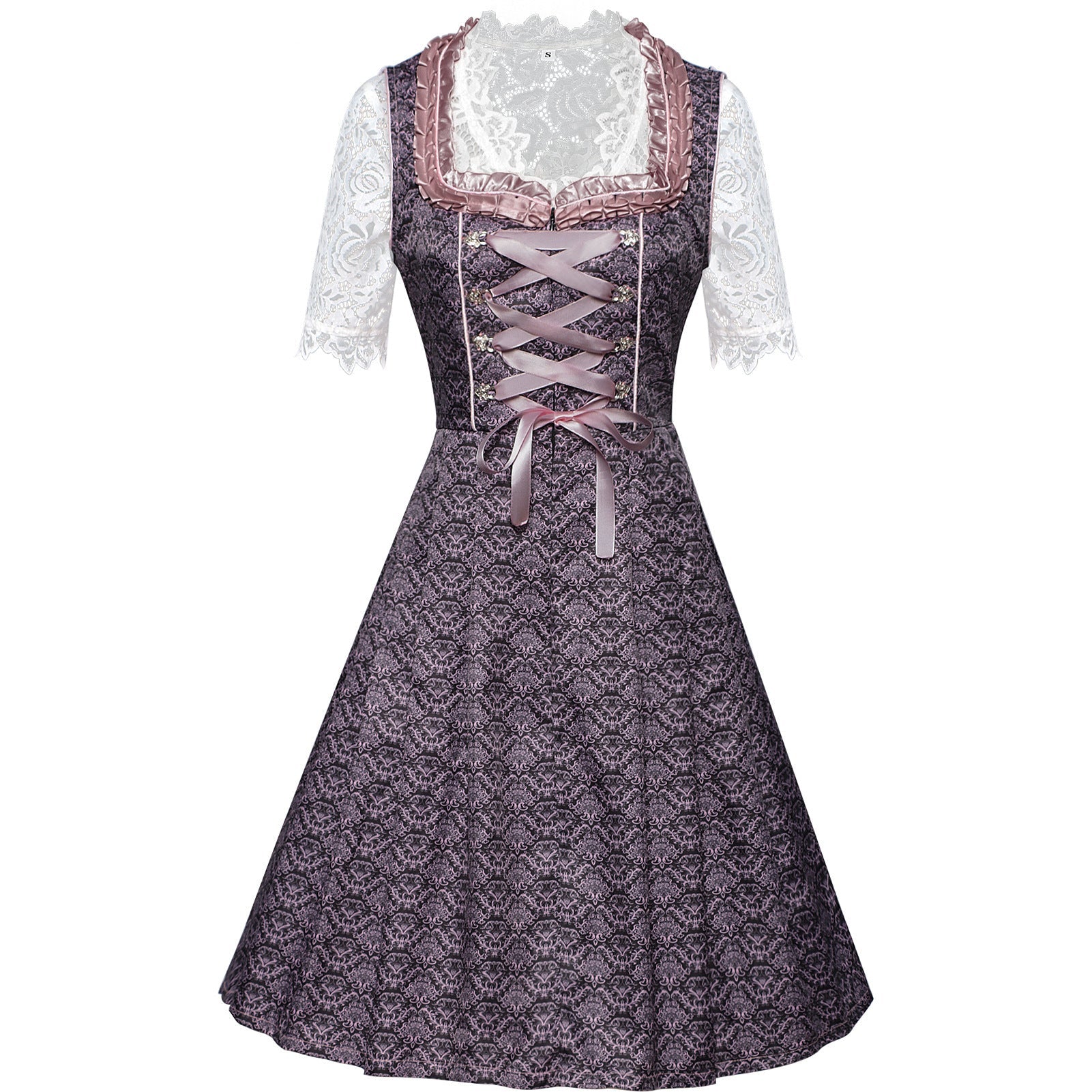 2025 New Traditional Bavarian Maid Beer Dress Cosplay Costume for Women - Coscosmos