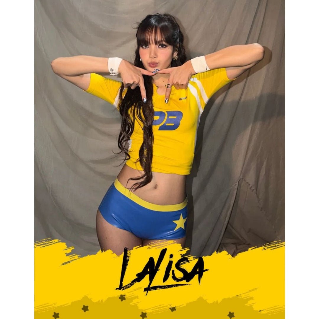 2026 World Cup Lisa Goals Cosplay Full Set Cheerleader Costume - Coscosmos