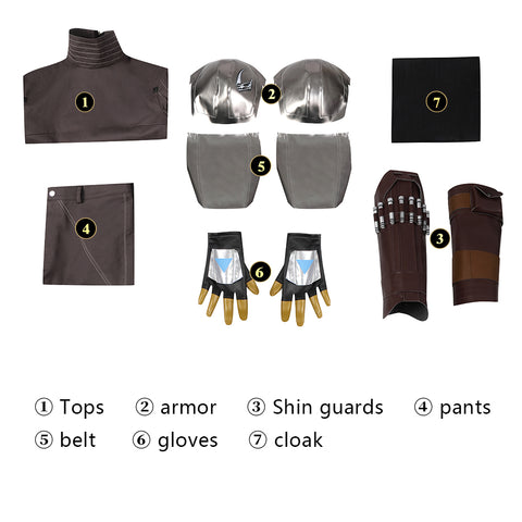 The Mandalorian Season 3 Din Djarin Cosplay Costume