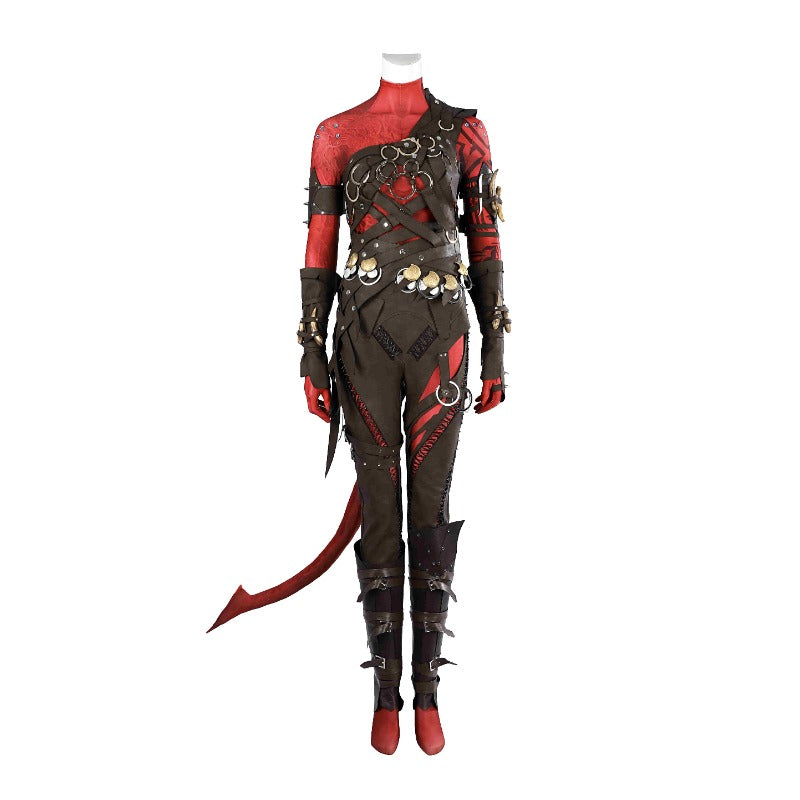 Baldur's Gate Karlach Cosplay Costume Set