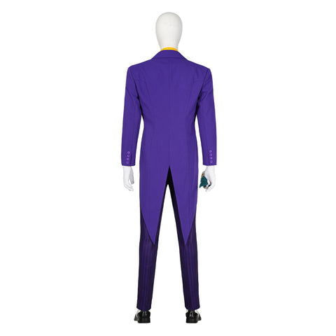 Batman The Animated Series Joker Full Set Uniform Outfit Men Cosplay Costume Halloween