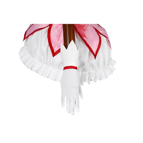 Puella Magi Madoka Kaname Matte Satin Custom Cosplay Costume for Halloween