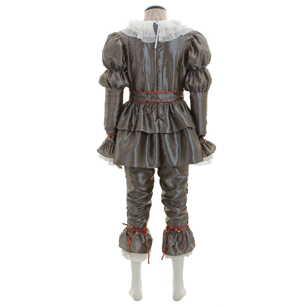 Pennywise The Dancing Clown Cosplay Costume - Movie It Chapter Two Stephen King Horror Fancy Dress for Adults