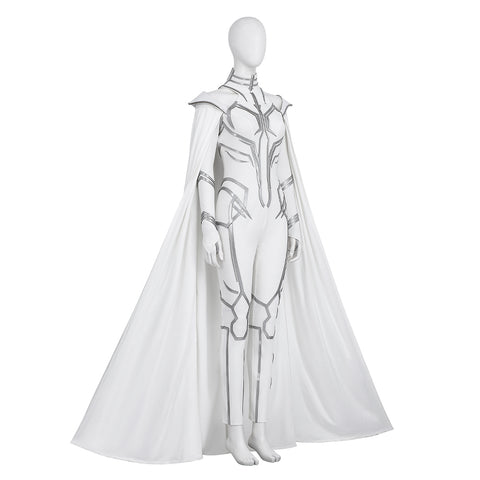 What if...? Hela White Suit Cosplay Costume