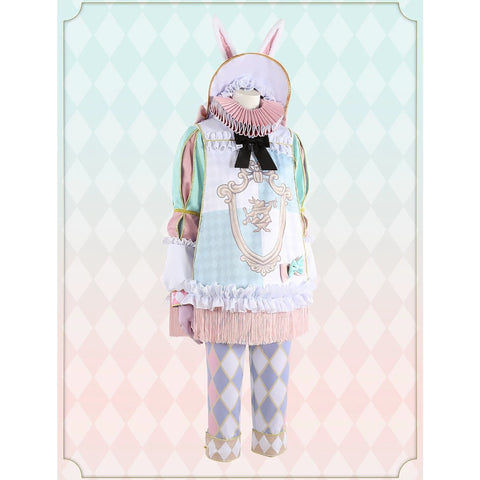 Twisted Wonderland Epel Felmier White Rabbit Festival Cosplay Costume
