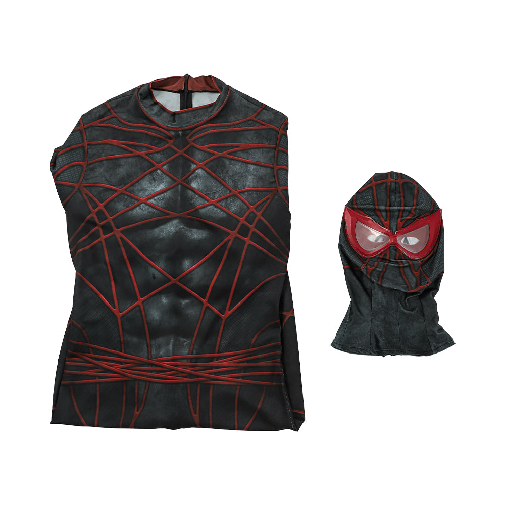 Marvel's Spider-Man 2 Mile Morales Absolute Carnage Suit Cosplay Costume