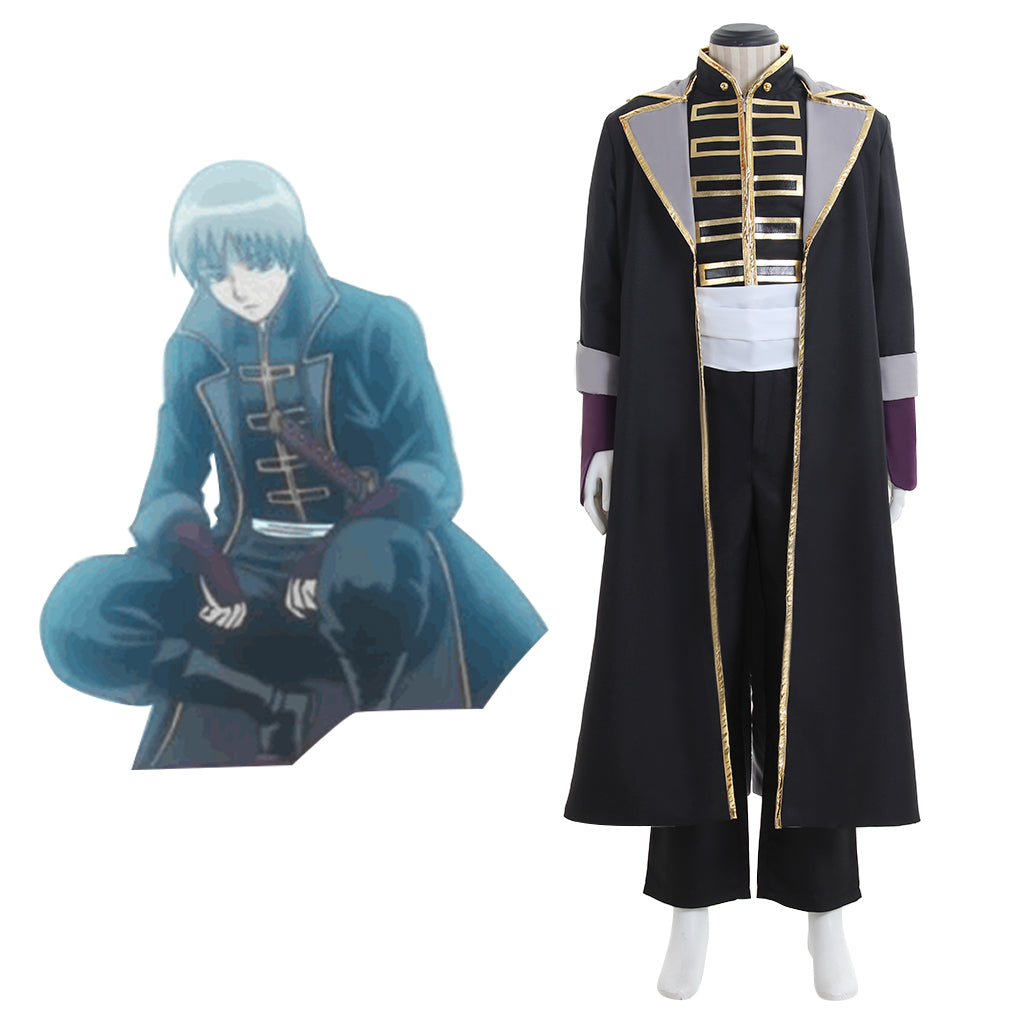 Gintama Kamui & Okita Sougo Cosplay Costume – Men’s Anime Outfit for Cosplay Events & Halloween