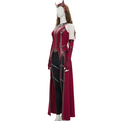 WandaVision Scarlet Witch Wanda Maximoff Second Version Cosplay Costume