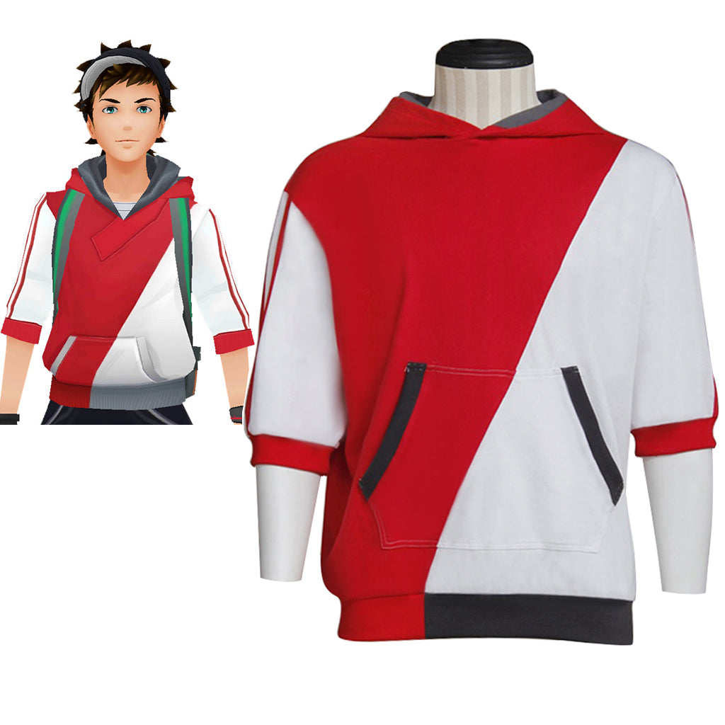 Pokemon Go Trainer Costume Hoodie Jacket