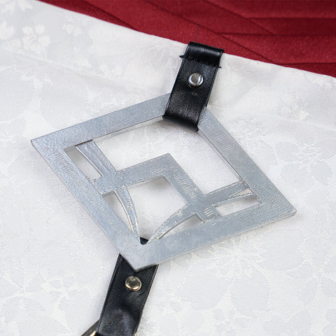 Dragon Raja Uesugi Erii Short Miko Cosplay Costume