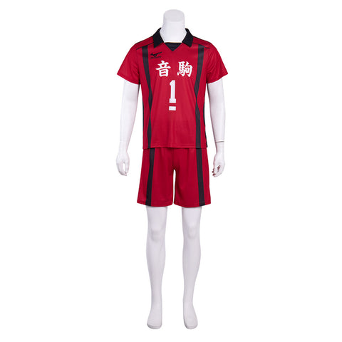 Haikyuu!! Nekoma High School NO.1 Kenma Kozume Team Jersey Cosplay Costume