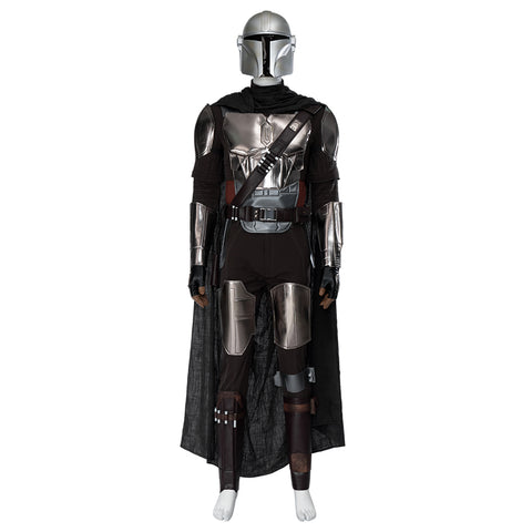 Adult Din Djarin Cosplay Costume - The Mandalorian Season 2 Deluxe Full Set