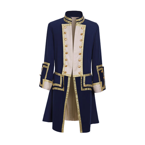 18th Century Men’s Royal Uniform - Colonial Tuxedo Coat Inspired by George Washington