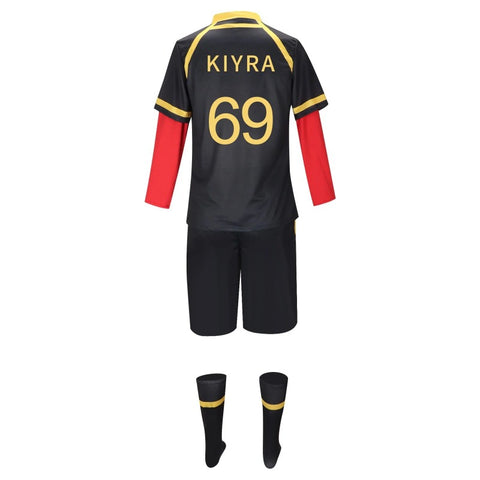 Blue Lock Cosplay Jersey – Kaiser, Ness, Isagi, Kurona & Hiori Bastard Munchen Football Uniform for Anime Fans