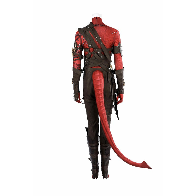 Baldur's Gate Karlach Cosplay Costume Set