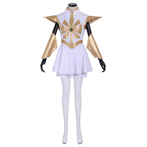 Anime She-Ra Princess of Power She Ra Cosplay Dress Costume Dress Cloak