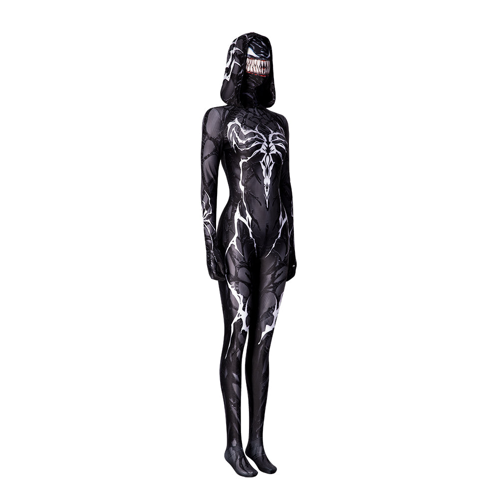 Spider-Man Into The Spider-Verse Halloween Cosplay Queen Of The Dark Spider-Gwen Costume Set