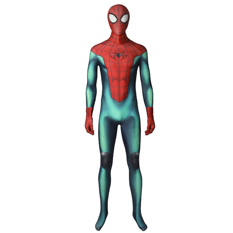 PS5 Spider-Man Miles Morales Cosplay Costume Body-suit Zentai Tight Jumpsuit