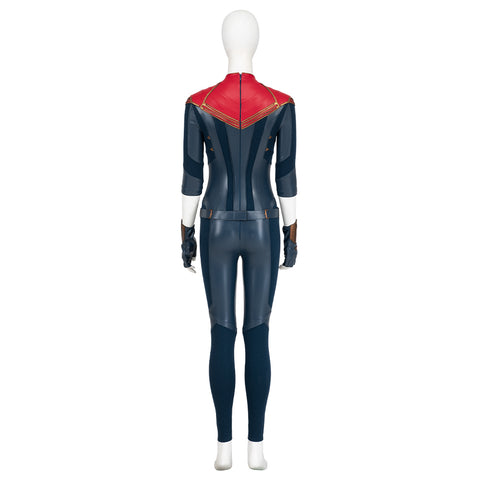 Captain Marvel II Carol Danvers Battle Suit Cosplay Costume Set