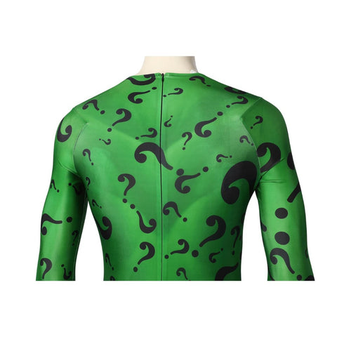 Batman Forever Riddler Costume for Men, Green Suit
