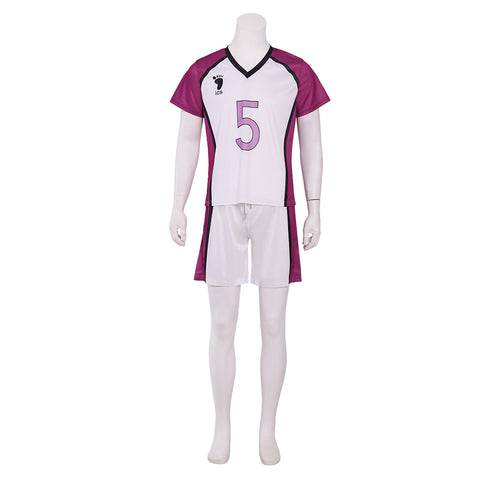 Haikyuu!! Tendo Satori Shiratorizawa Jersey Uniform Cosplay Costume - Anime Volleyball Team Cosplay Outfit