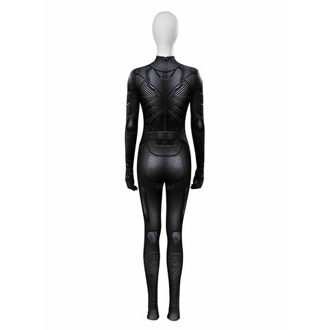 3D Cosplay Costume for Paul Atreides and Chani, Black Jumpsuit, Halloween Party Outfit