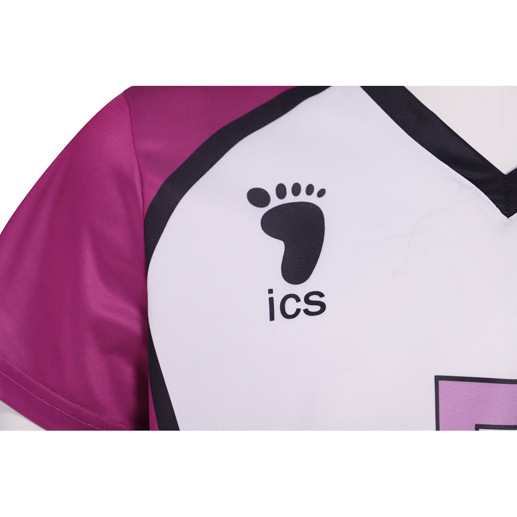 Haikyuu!! Tendo Satori Shiratorizawa Jersey Uniform Cosplay Costume - Anime Volleyball Team Cosplay Outfit