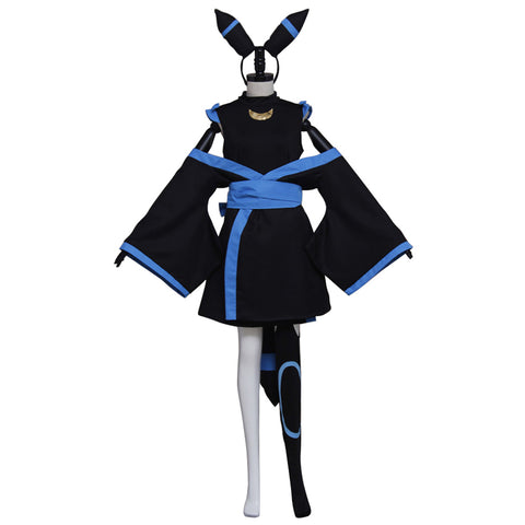 Pokemon Umbreon Human Cosplay Costume Dress