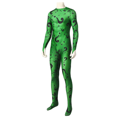 Batman Forever Riddler Costume for Men, Green Suit