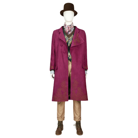 Willy Wonka Cosplay Costume - Embrace the Imagination of Wonka (2023)