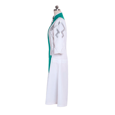 Fate Grand Order Romani Archaman First Order Uniform Cosplay Costume White Outfit