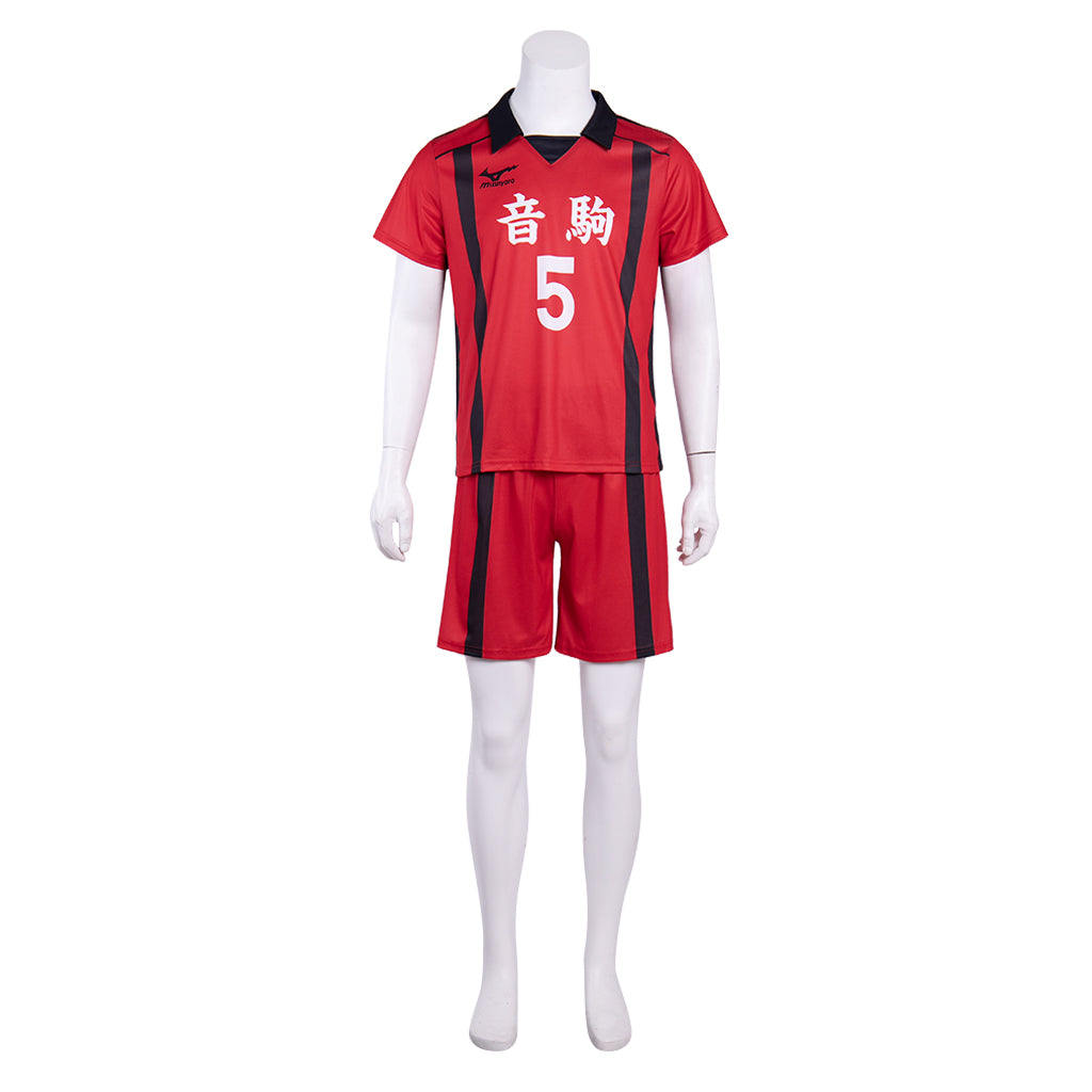 Haikyuu!! Nekoma High School Kenma Kozume NO.5 Team Jersey Cosplay Costume