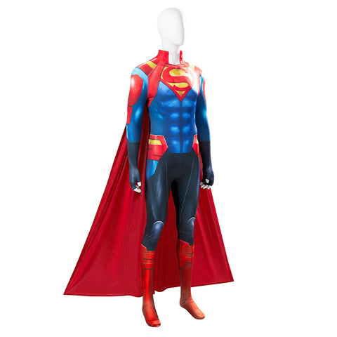 Comics The New 52 Superman Halloween Cosplay Superman Battle Suit Costume Full Set