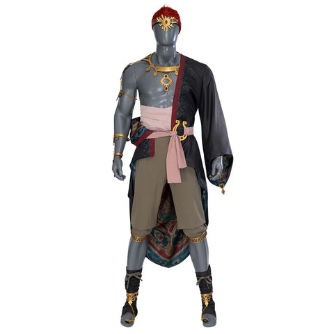 Ganondorf Cosplay Costume from The Legend of Zelda: Tears of the Kingdom - Game Inspired Halloween Outfit