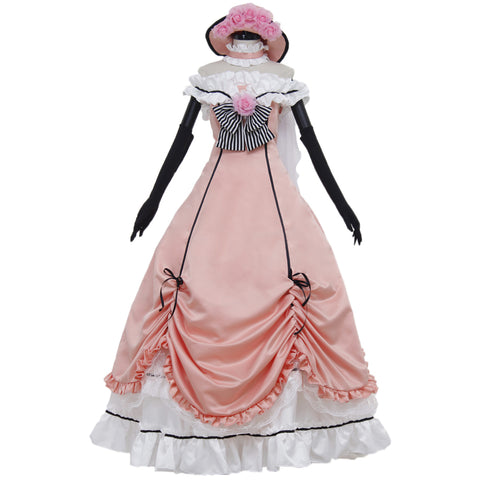 Black Butler Ciel Phantomhive Cosplay Dress – Elegant Victorian Court Costume