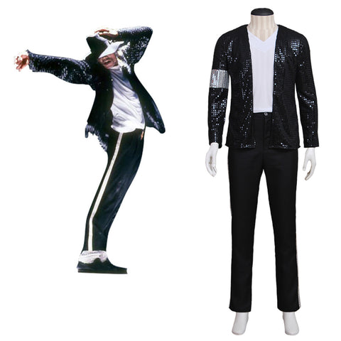 Famous Celebrity Cosplay Costume Jacket & Suit | Stage Performance Outfit with Hat, Top, Pants | Perfect for Halloween, Dance, and Party Events