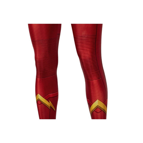 The Flash Season 5 Barry Allen Cosplay Costume Jumpsuit Mask Full Set 3D Print