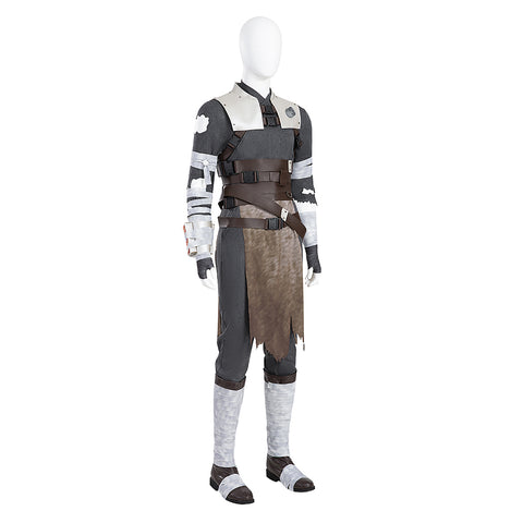 Star Wars Starkiller Galen Marek Cosplay Costume Set With Shoes - Movie Halloween Outfit