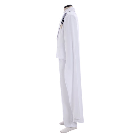 Tuxedo Mask Mamoru Chiba Wedding Dress White Cosplay Costume