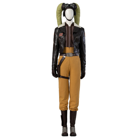 Ahsoka Star Wars Spin-Off Original Series Hera Syndulla Cosplay Costume Set