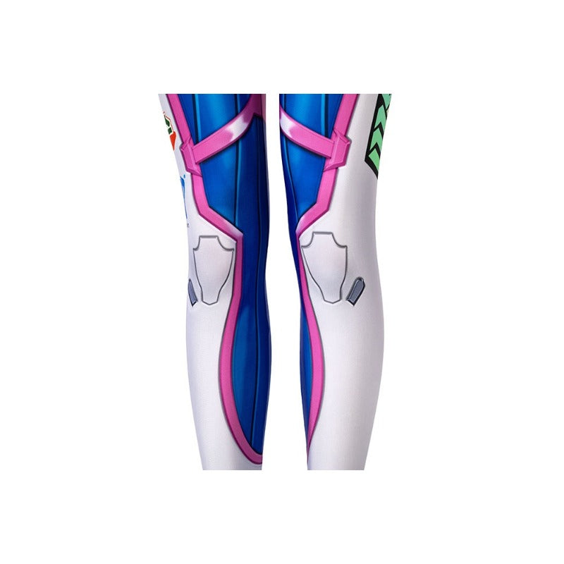 Overwatch D.Va Digital Printed Cosplay Costume - Full Outfit for Fans