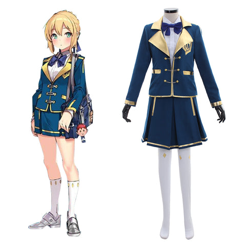 Fate Grand Order Saber Uniform Cosplay Costumes Stage Performance Clothes