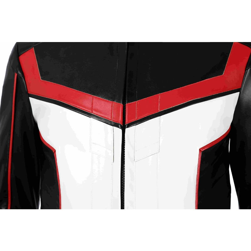 Mister Terrific Michael Holt Cosplay Costume White Leather Suit Halloween Outfit