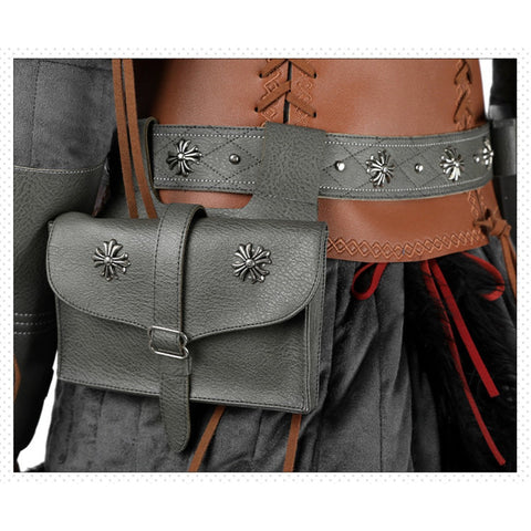The Witcher IV Ciri Cosplay Costume Full Set With Cloak For Women