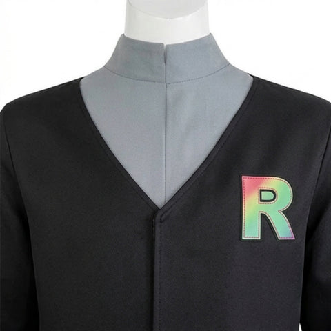 Pokémon Ultra Sun and Ultra Moon Team Rainbow Rocket Giovanni Cosplay Costume